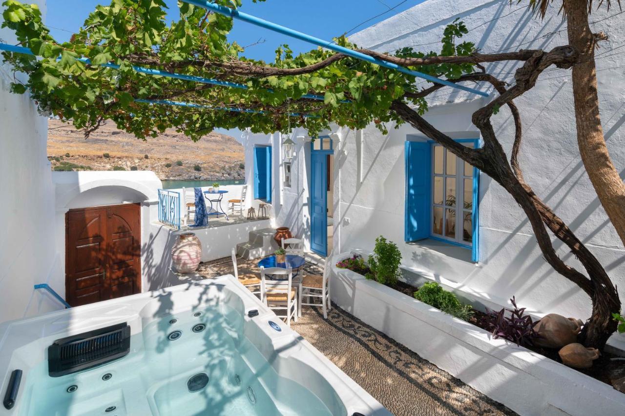Lindos Beach Boutique Villa Extérieur photo