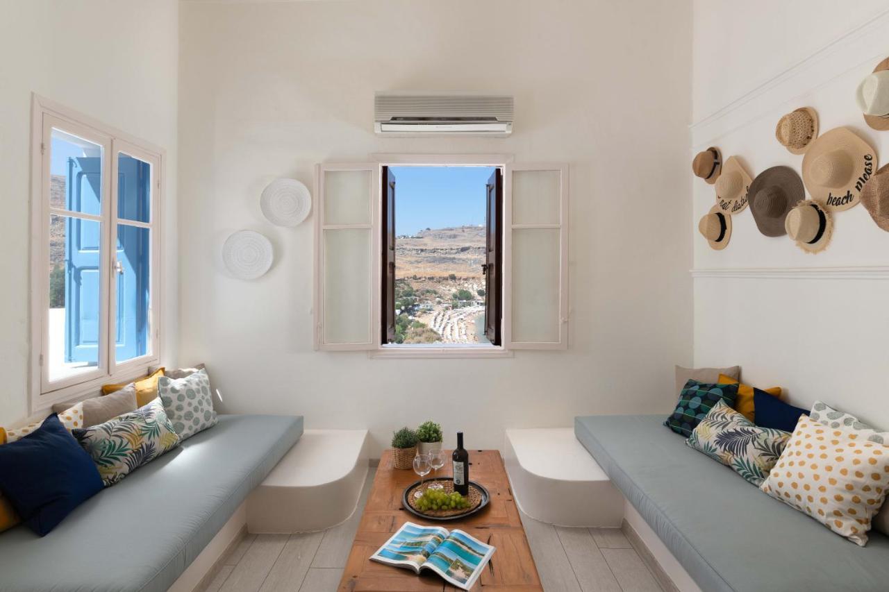 Lindos Beach Boutique Villa Extérieur photo