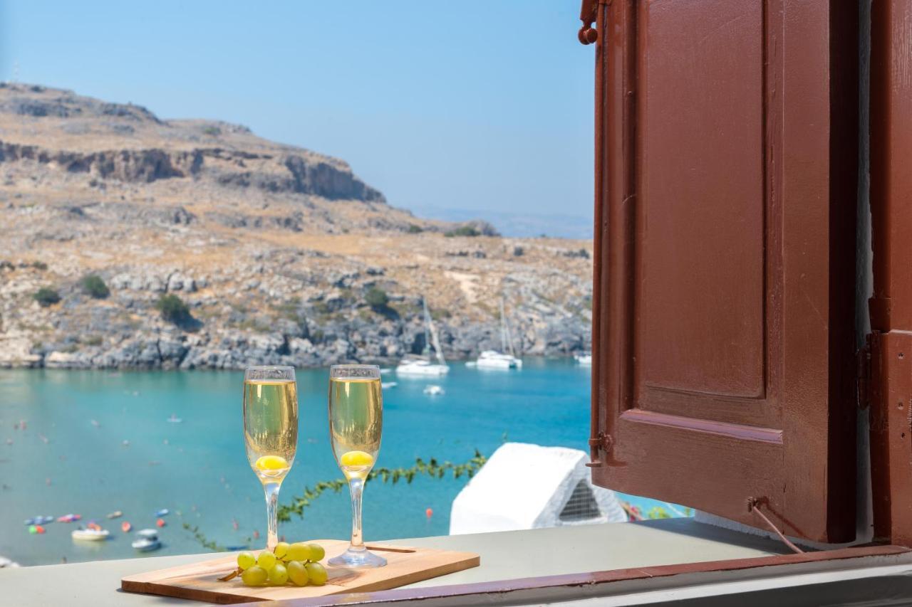 Lindos Beach Boutique Villa Extérieur photo