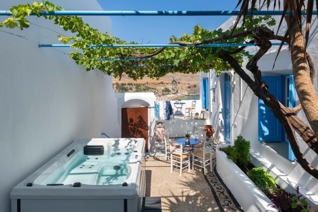 Lindos Beach Boutique Villa Extérieur photo